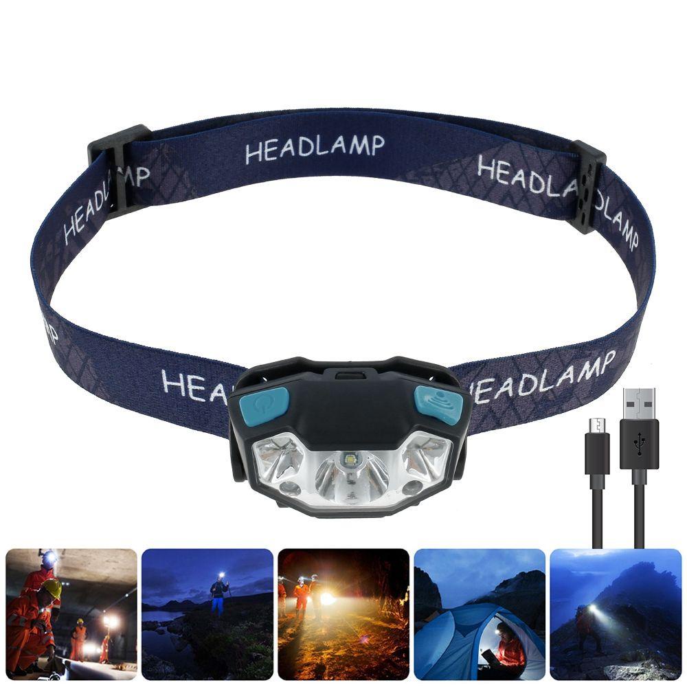 PATRICIA Đèn LED Đội Đầu Câu Cá / Cắm Trại Ngoài Trời