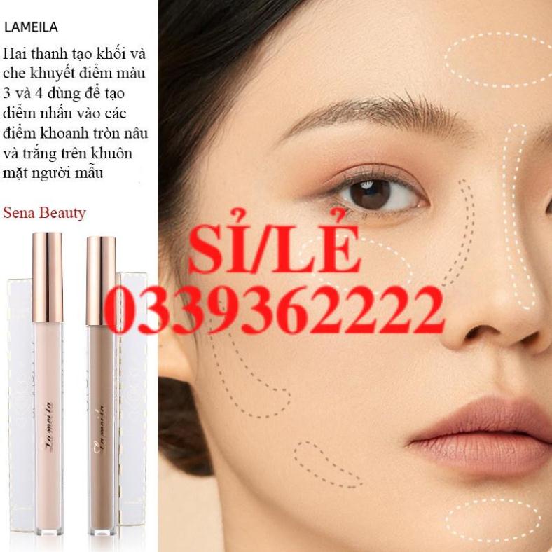 [ CHÍNH HÃNG ] Combo 2 thanh nhũ và che khuyết điểm tạo khối Lameila MCM Sena Beauty