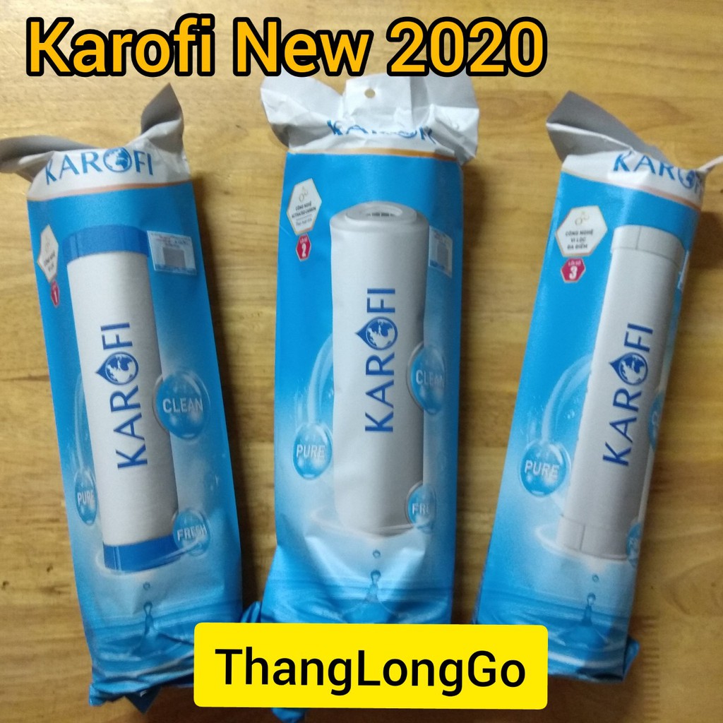 [UY TÍN SỐ 1] BỘ LÕI LỌC KAROFI CHÍNH HÃNG 1-2-3 | CÓ TEM CÀO KIỂM TRA HÀNG CHÍNH HÃNG | BigBuy360 - bigbuy360.vn