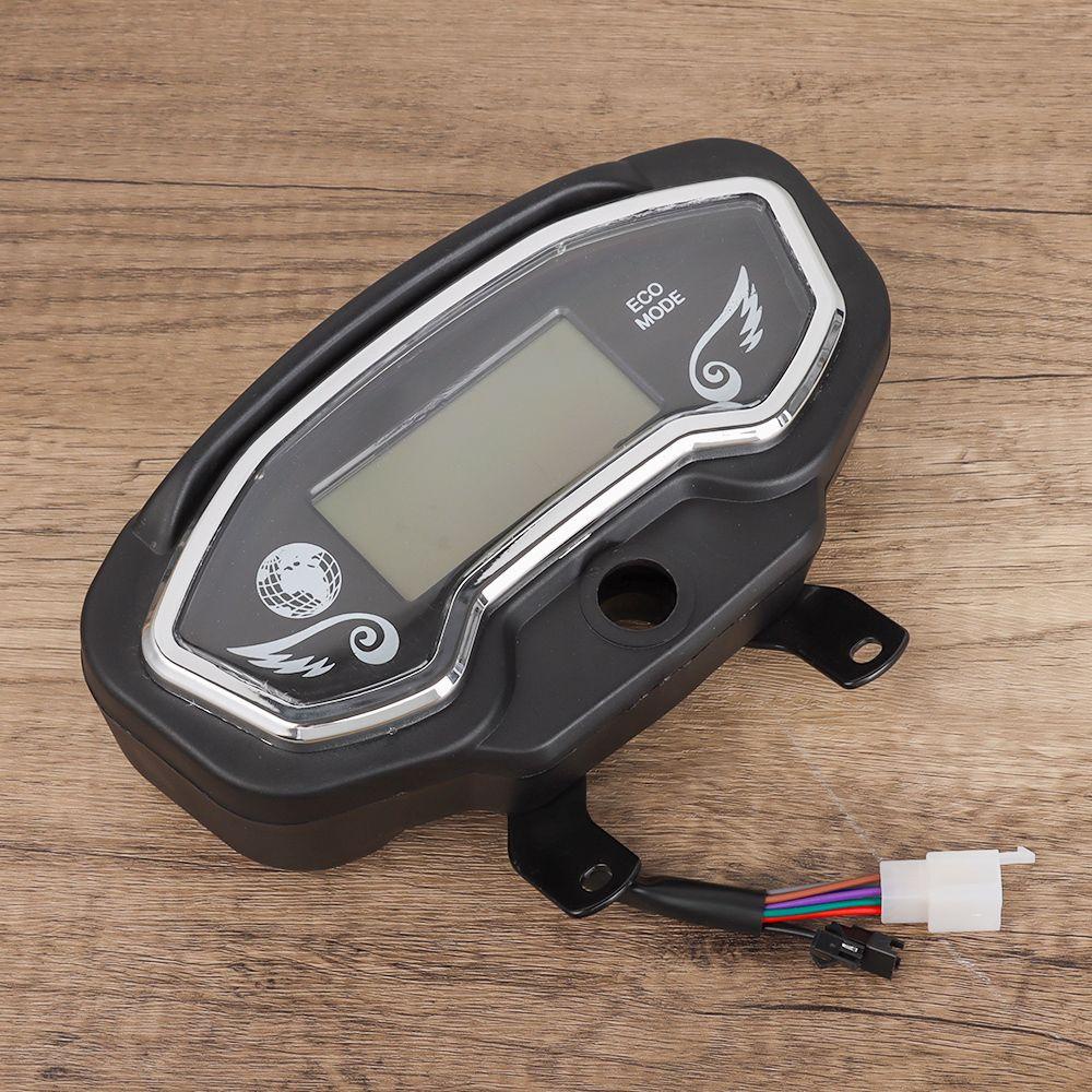 Đồng Hồ Đo Tốc Độ Màn Hình LCD Đa Chức Năng Dành Cho Xe Scooter