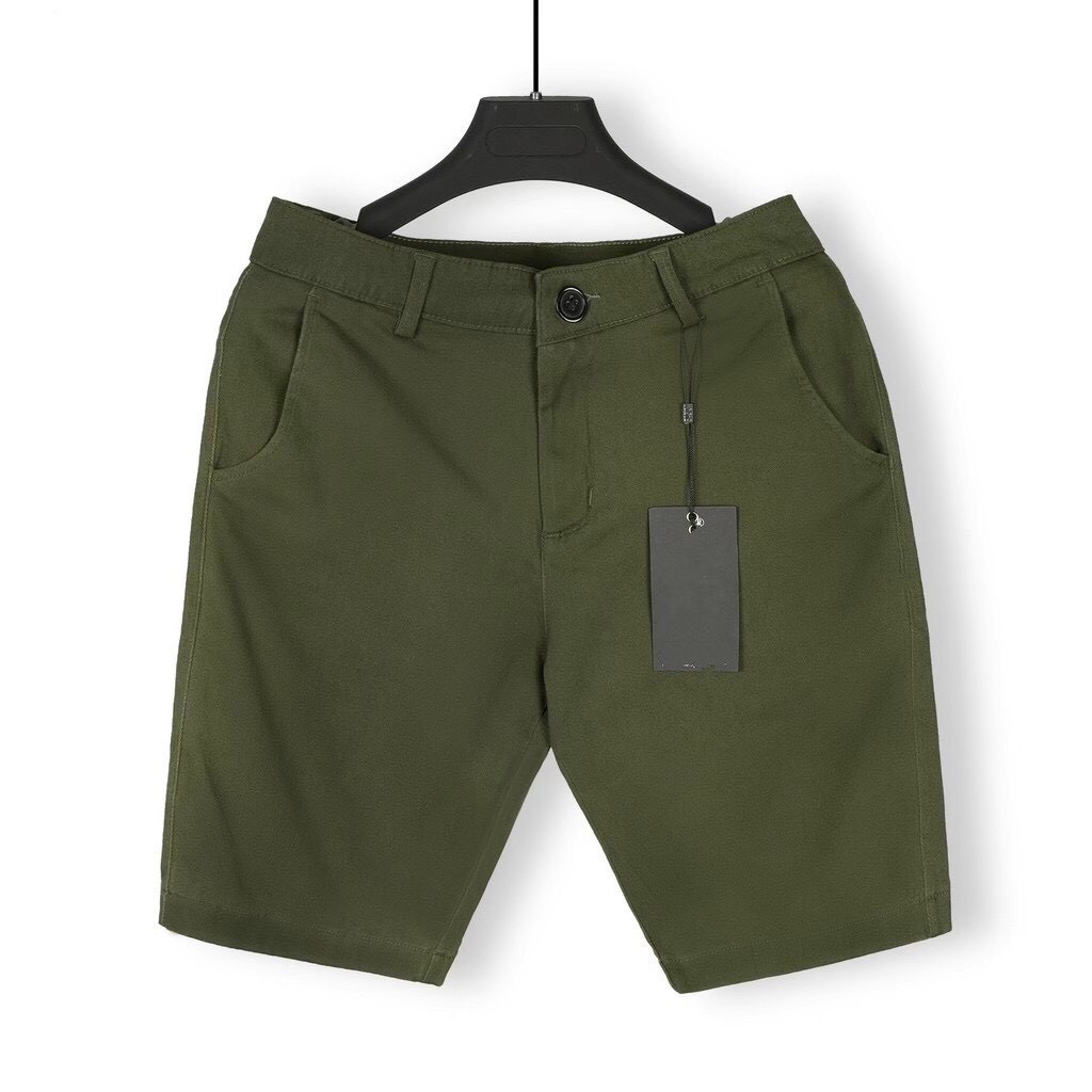 Quần Short Nam Kaki Mềm Mịn 4 Màu Trẻ Trung Phong Cách Hàn Quốc