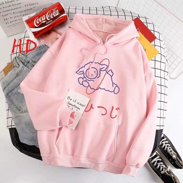 [FREESHIP ĐƠN TỪ 50K] Áo hoodie cừu chữ nhật HDA1119