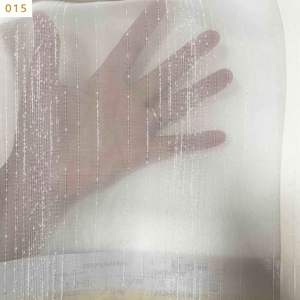 Rèm voan trắng lụa mềm tươi sáng Loại 1, rèm cửa sổ giá xưởng gốc (Lắp đặt tại Thanh Hóa) - V01