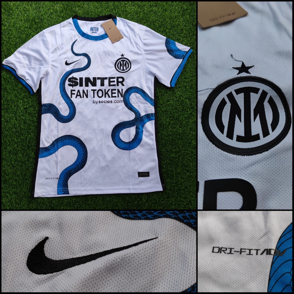 Áo thun đá banh Inter Milan 2021-2022 chất lượng cao