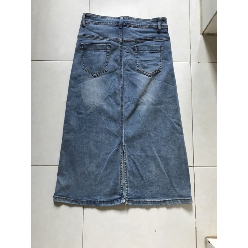 Váy jean midi xinh💐 | BigBuy360 - bigbuy360.vn