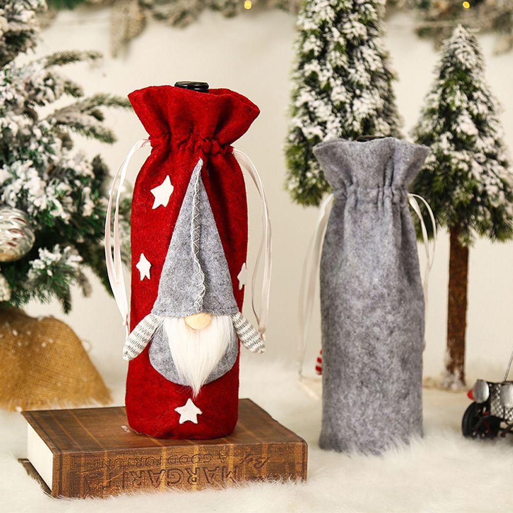 Túi Bọc Chai Bia Hình Ông Già Noel