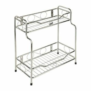 Kệ inox eo 2 tầng
