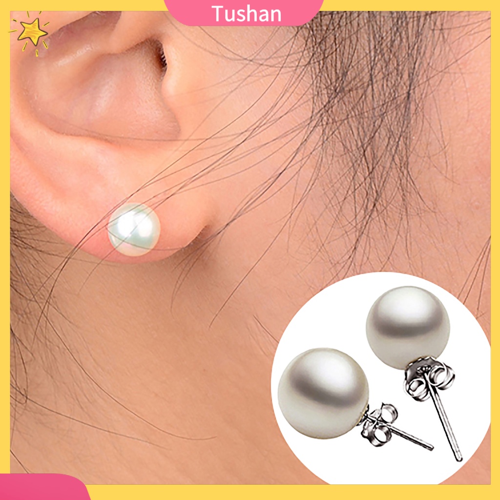 Bông tai ngọc trai giả thời trang nữ tính