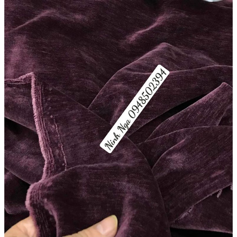 Vải nhung tuyết 2 mặt