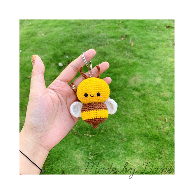 MÓC KHÓA LEN ONG VÀNG | MADE BY DANI