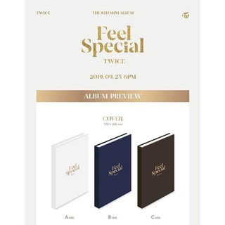 [order chọn ver] twice feel special album [phát hành 23/09 - order trước 15/09 để có poster]