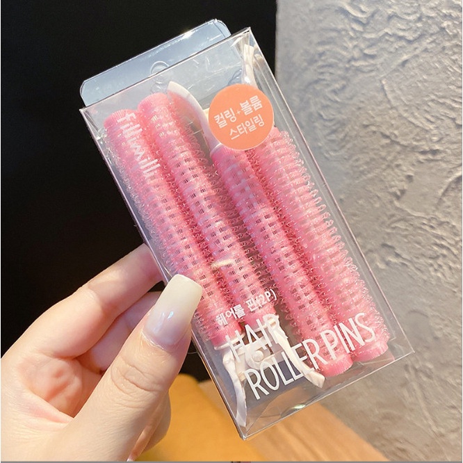 Hôp 2 chiếc kẹp mút uốn phồng chân tóc Hàn Quốc BAG U KMU2