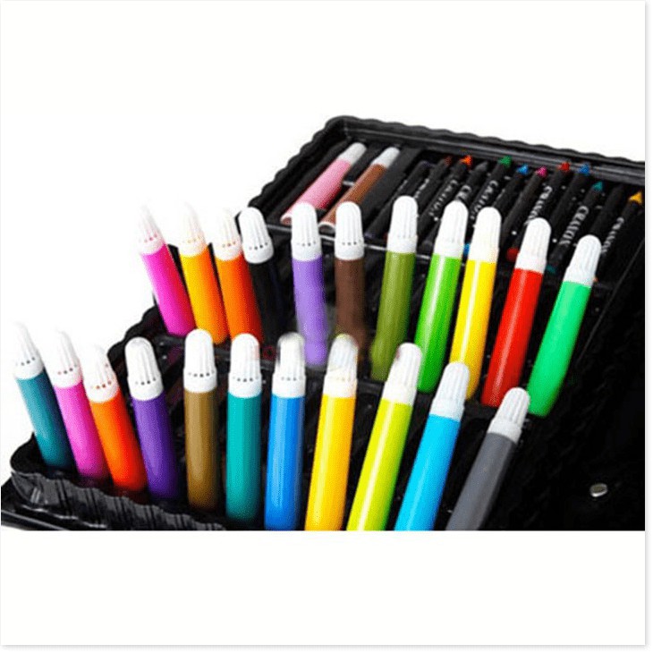 Hộp tô màu 86 món cho bé thỏa sức sáng tạo 🤗Freeship🤗 Bộ hộp màu 86 món chi tiết cho bé học tập - TE0248