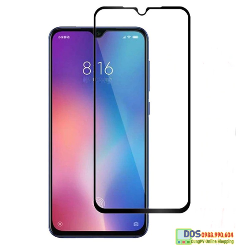 MIẾNG DÁN CƯỜNG LỰC XIAOMI MI 9 SE FULL MÀN, CƯỜNG LỰC XIAOMI MI9 SE