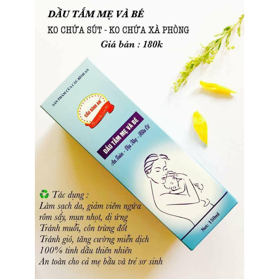 Dầu tắm mẹ và bé Cầu Bình An