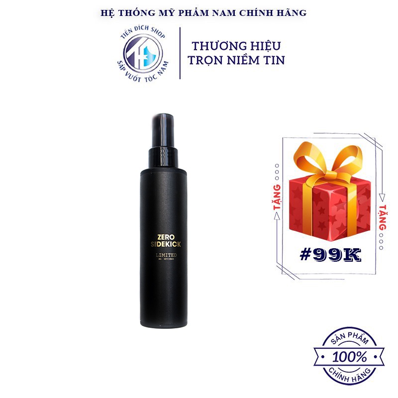 Xịt tạo phồng tóc By Vilain Sidekick Zero Limited 155ml năm 2022