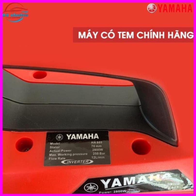 Máy rửa xe mini , Máy xịt rửa cao áp YAMAHA 2800W HA889 - Có áp chống giật - Chống cháy [BH 24 Tháng]