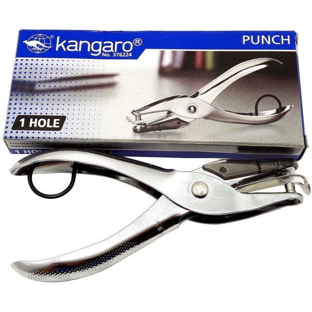 Bấm 1 lỗ tròn 4.5mm Kangaro No.376224 One Hole Paper Punch