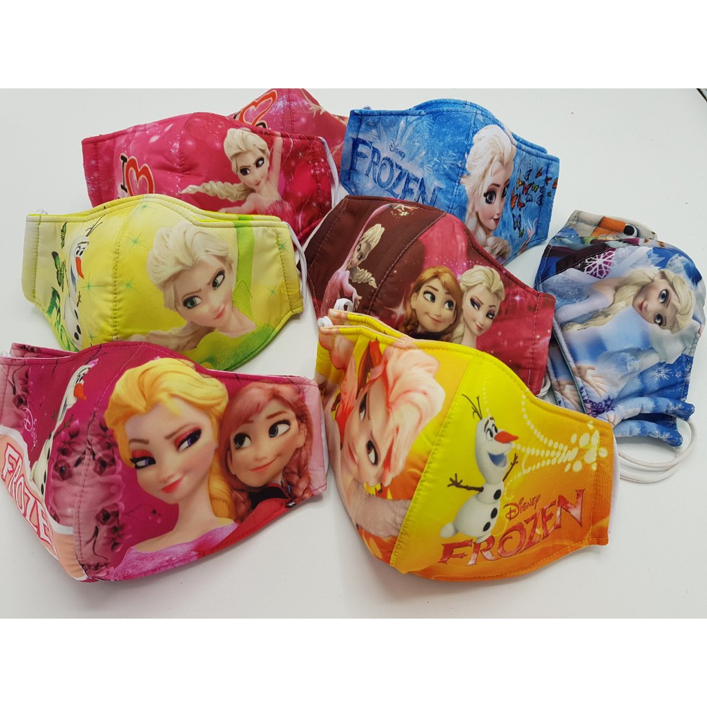 Khẩu trang vải cho bé gái hình công chúa từ 5-10 tuổi KT100508 | BigBuy360 - bigbuy360.vn