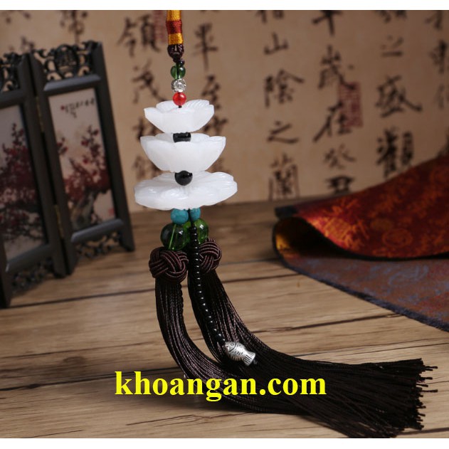 Dây treo xe ô tô Hình Hoa Sen | BigBuy360 - bigbuy360.vn