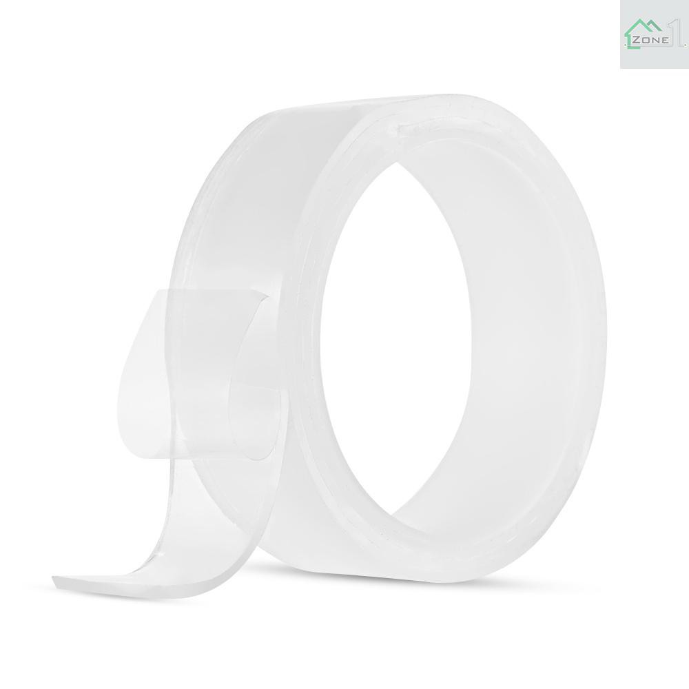 Băng Keo Hai Mặt Nano 3.3 Có Thể Giặt Rửa Và Tái Sử Dụng Cho Cửa Kính / Thảm