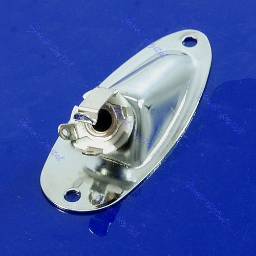 Đĩa Jack Cắm Đầu Ra Mạ Chrome Cho Đàn Guitar Fender Strat