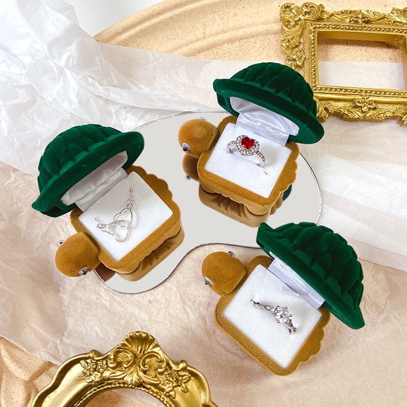 Hộp Đựng Trang Sức Hình Chú Rùa Dễ Thương