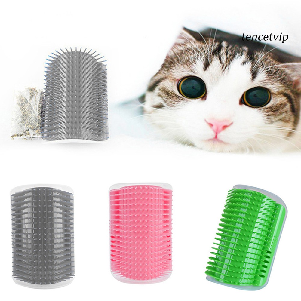 Đồ chơi lược chải lông và mát xa tiện dụng cho mèo