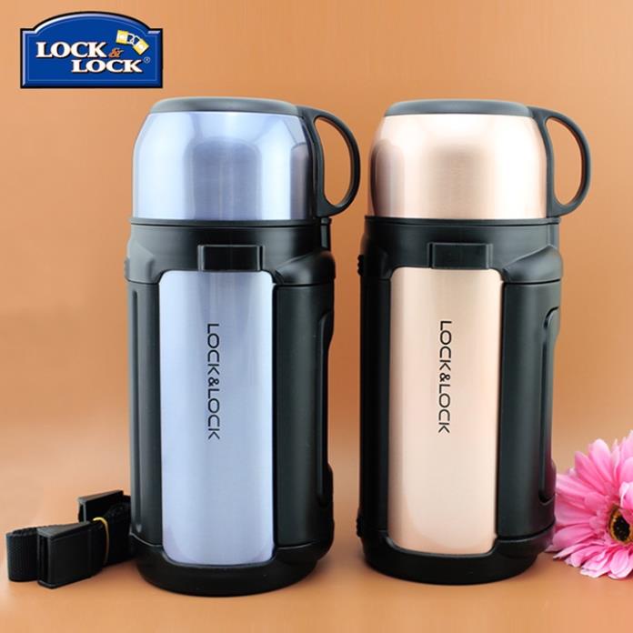 Bình nước giữ nhiệt Lock and Lock 1.5l 🍏 Loại xịn 🍏 phích giữ nhiệt 24h, hàng chính hãng Lock&Lock
