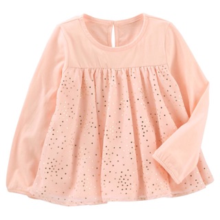 Áo oshkosh dư xịn, voan mềm lấp lánh ánh sao