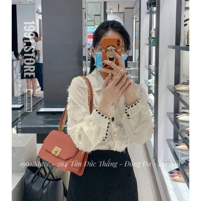 Túi xách nữ da rắn khoá 4 đinh hàng cao cấp