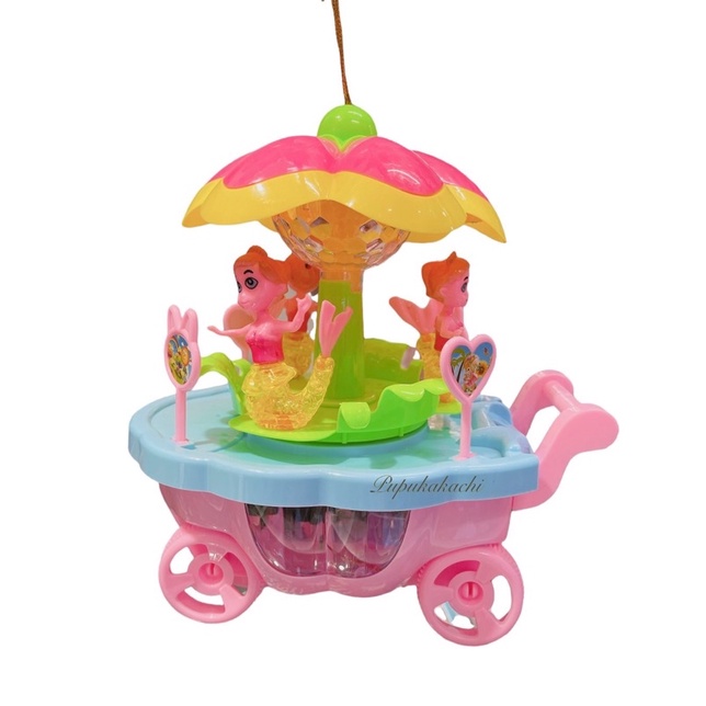 Lồng đèn Vòng đu quay, Bánh sinh nhật, Xe Kem pin có nhạc đèn đồ chơi Trung Thu cho bé