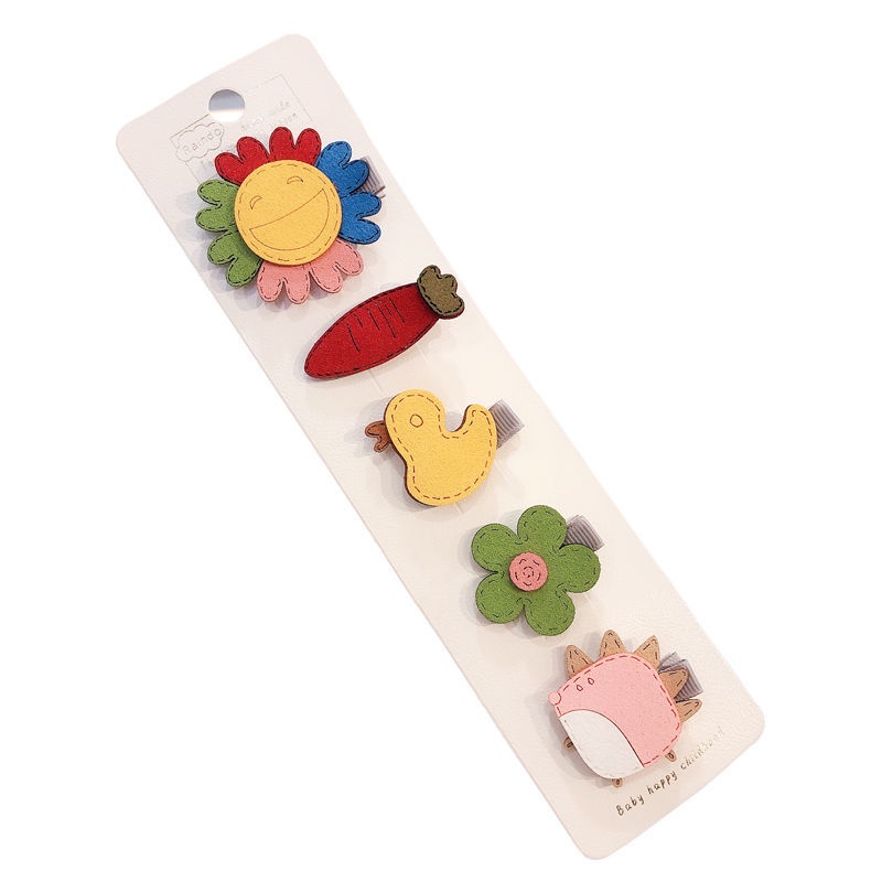 Kẹp Tóc Hình Chú Vịt Vàng Nhỏ Xinh Đáng Yêu Cho Bé Gái