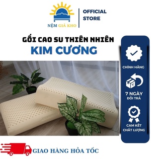 Gối Cao Su Thiên Nhiên Kim Cương Chính Hãng 100%