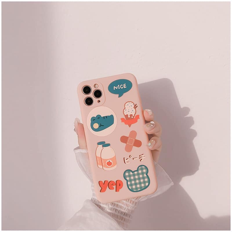 Ốp Lưng Điện Thoại Nhựa Mềm Cá Sấu Nice - CAS2143