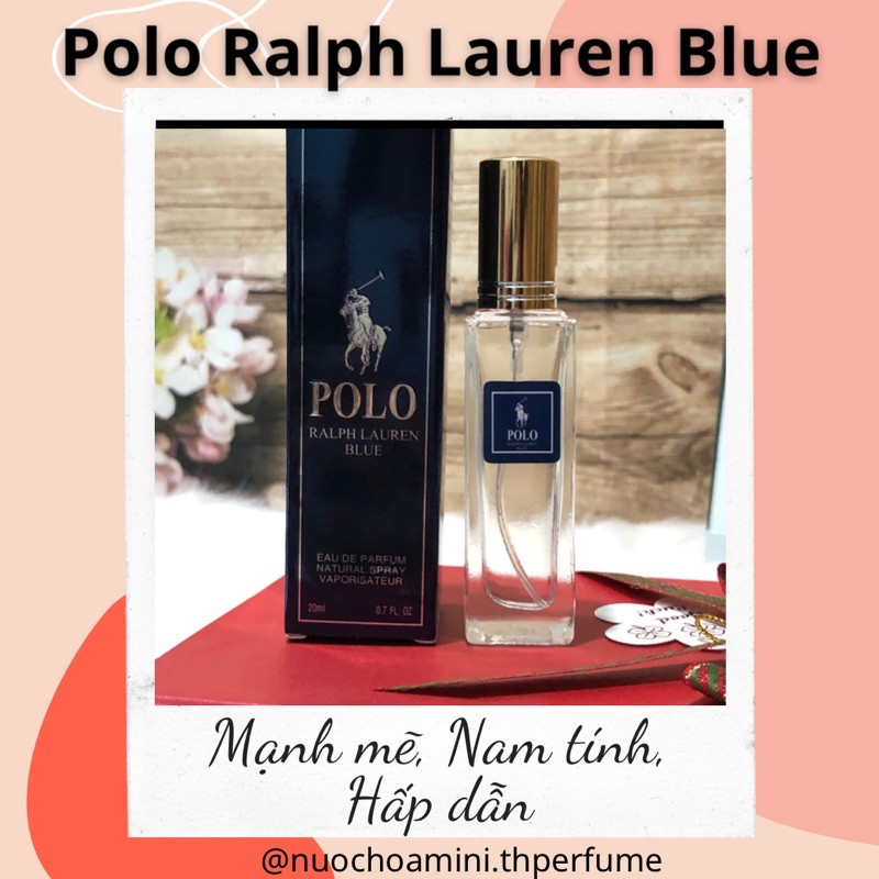Nước Hoa Mini Nam POLO BLUE for Men 20ml (mẫu 5D) | BigBuy360 - bigbuy360.vn
