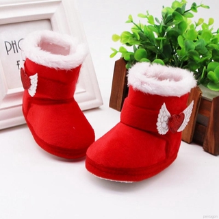 Giày Bốt Cổ Cao Thời Trang Dễ Thương Cho Bé