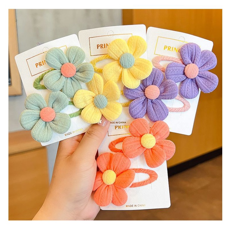 Kẹp Tóc Bé Gái Phong Cách Hàn Quốc Dễ Thương