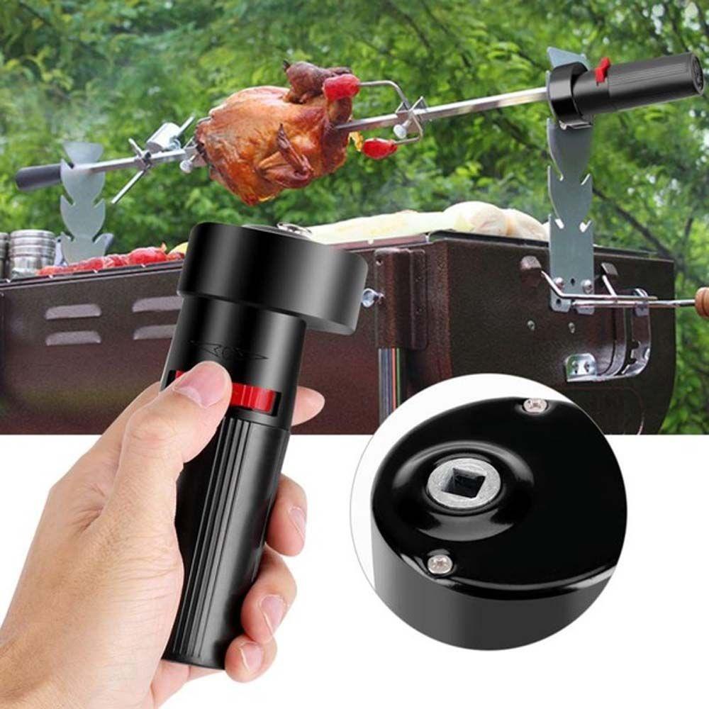 Giá Đỡ Động Cơ Nướng Bbq Dùng Pin 1.5V Tiện Dụng
