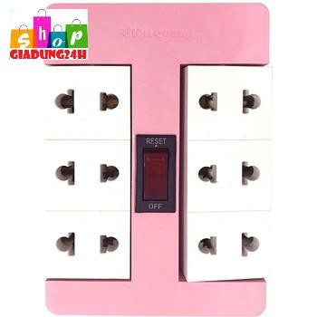 Ổ CẮM XOAY 90 ĐỘ ĐIỆN QUANG ĐQ ESK RT 6RW / 6BW / 6PW ( BẢO VỆ QUÁ TẢI )-GIADUNG24H