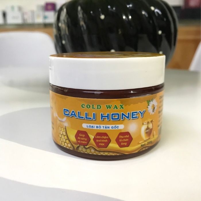 Wax triệt lông chân/tay/nách/bikini tận gốc an toàn cho da Calli Honey - WCH