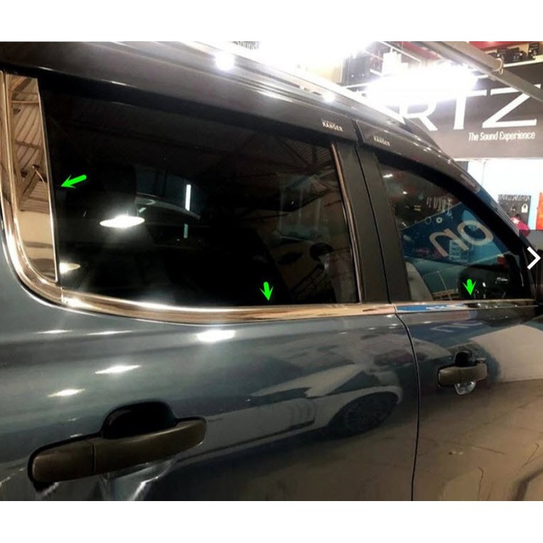 Nẹp chân kính và cột C Ford Ranger