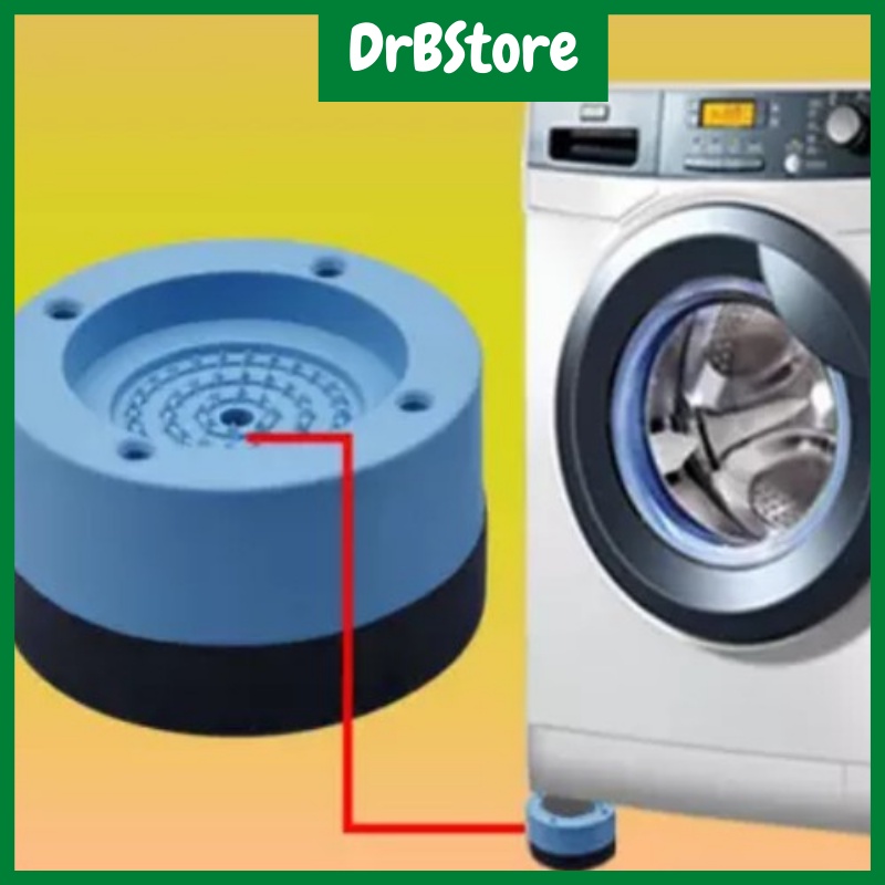 Đế kê chân máy giặt Tabi silicon cao cấp, set 4c, chống rung chống ngập nước cho máy giặt DrbStore