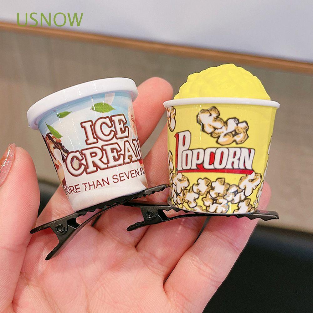 Kẹp Tóc Mỏ Vịt Hình Khoai Tây Chiên / Khoai Tây Chiên Dễ Thương Cho Nữ