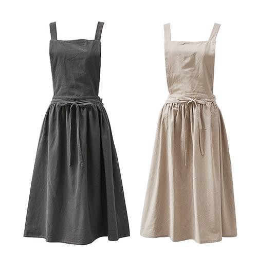 Tạp dề cotton kiểu dáng thanh lịch