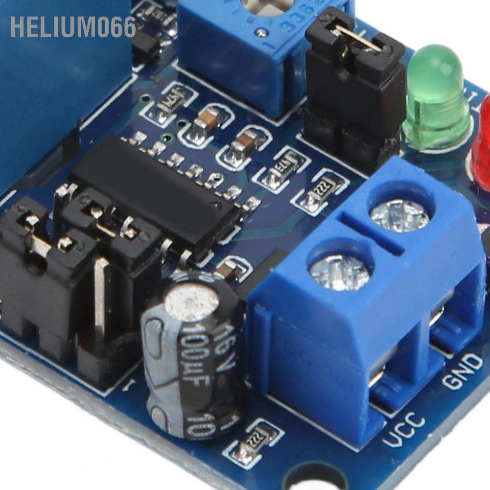 Helium066 Time Delay Relay Module 5V PCB Timing Vibration Alarm Controller Board for Anti Theft System