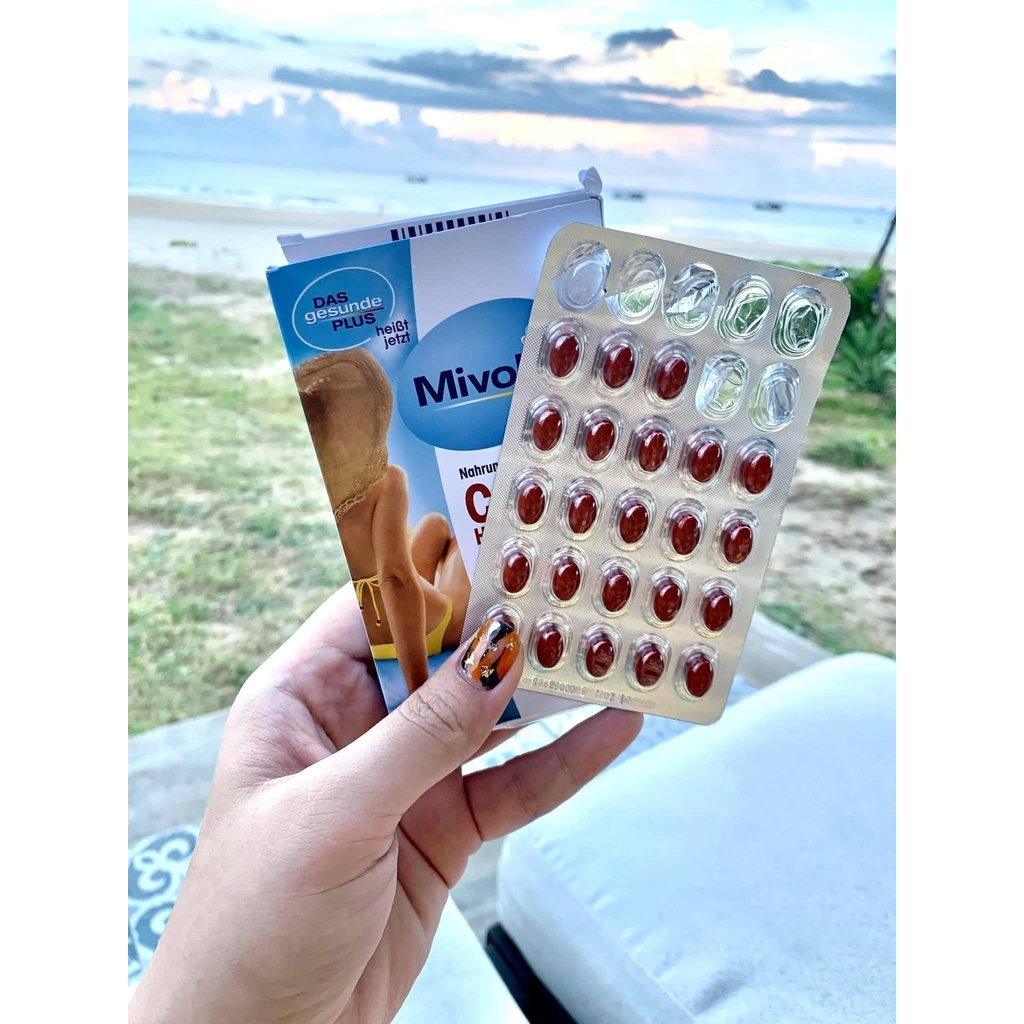 VIÊN UỐNG CHỐNG NẮNG MIVOLIS CAROTIN DAS GESUNDE PLUS ĐỨC 60V