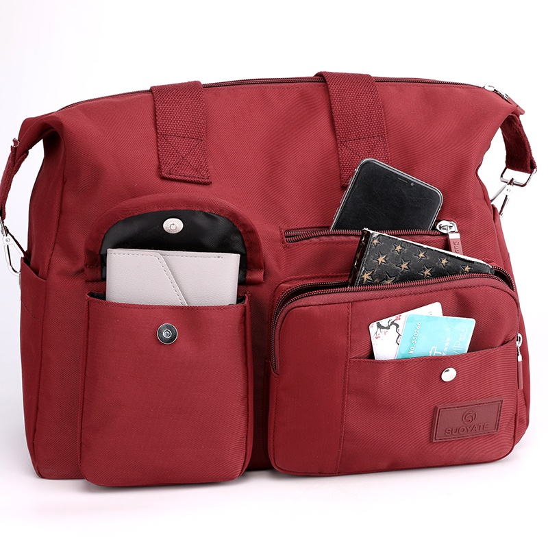 Túi Đeo Chéo Bằng Nylon Thiết Kế Đơn Giản Nhẹ Nhàng Phong Cách Mới Cho Nữ