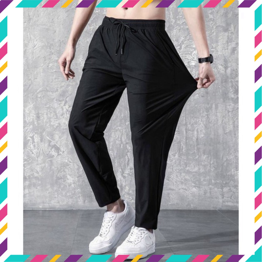 Quần jogger nam đẹp🍁Jogger trơn co giãn thể thao siêu hot | BigBuy360 - bigbuy360.vn