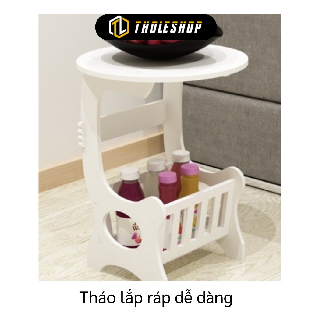Tủ Đầu Giường - Kệ Bàn Mini, Tab Đầu Giường Decor Phòng Ngủ, Dễ Dàng Tháo Lắp 9485